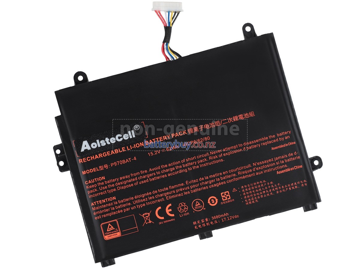 replacement Clevo P960EN-K battery