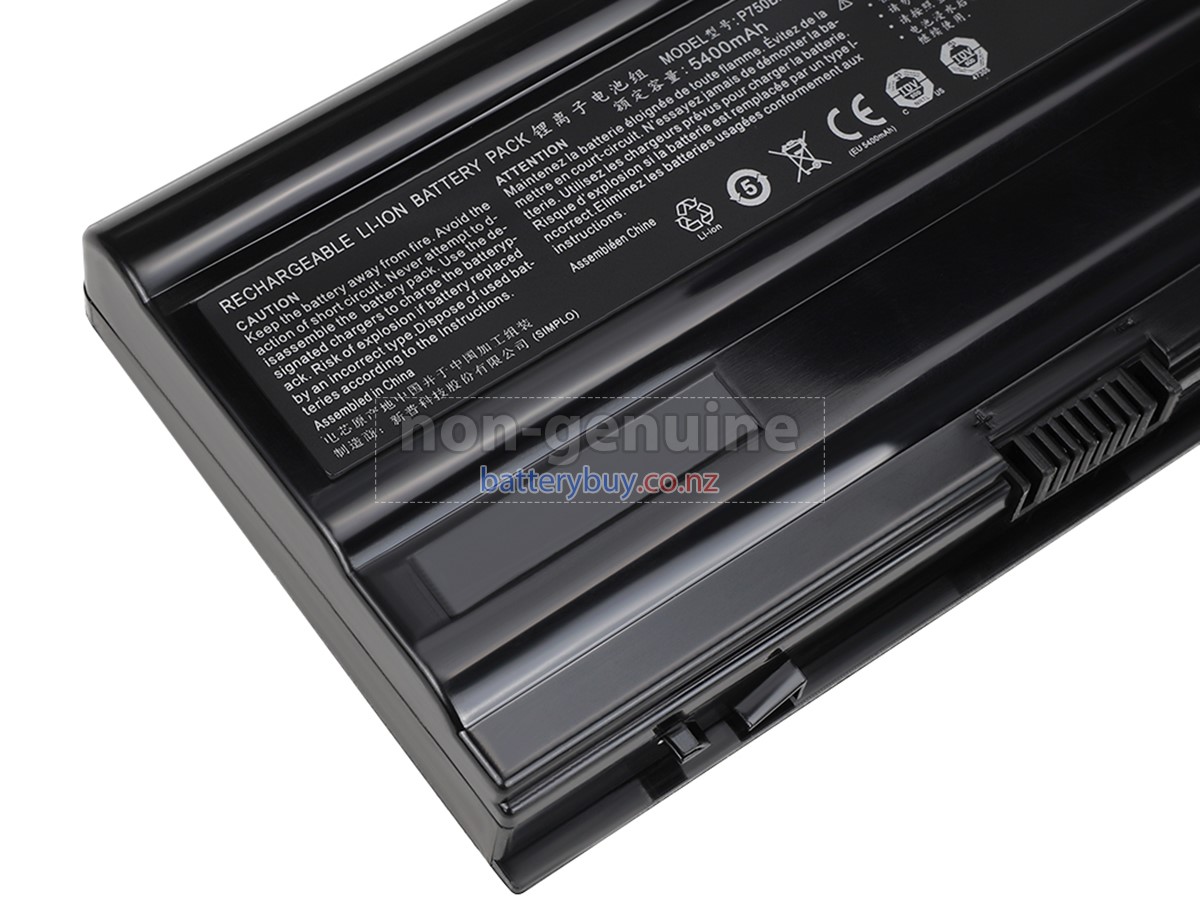 replacement Clevo P770ZM battery