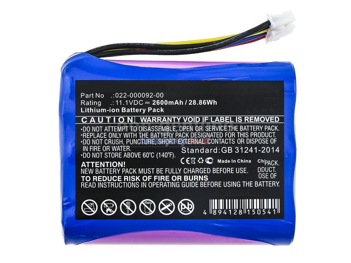 replacement Comen 022-000092-00 battery