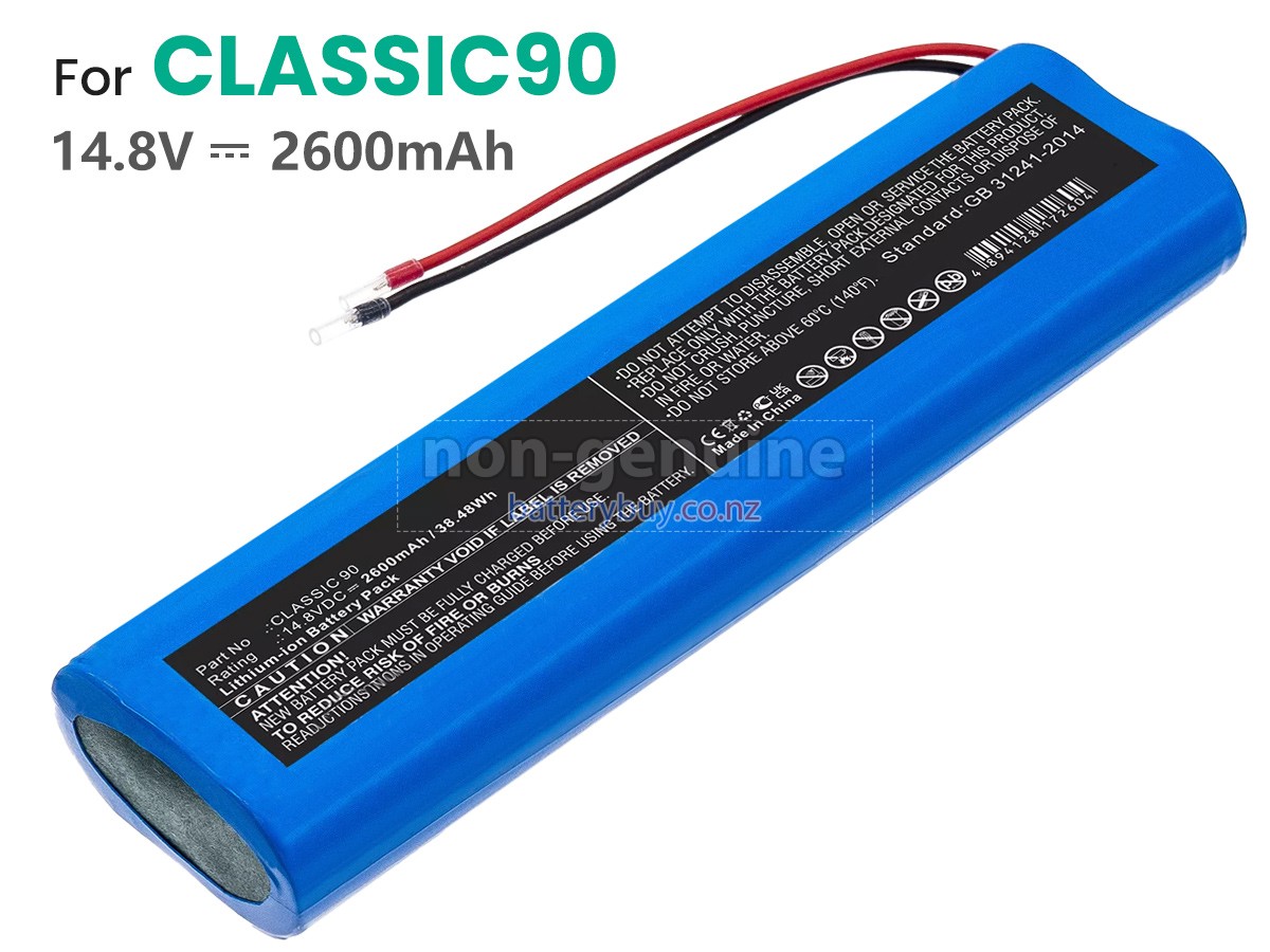 replacement Creative CLASSIC90 battery