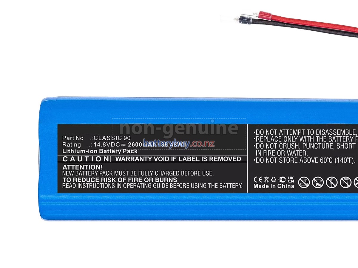 replacement Creative CLASSIC90 battery