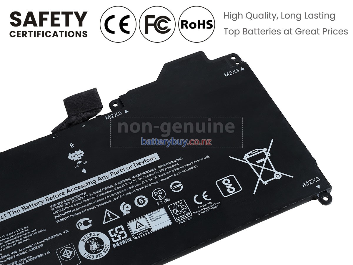 replacement Dell D9J00 battery
