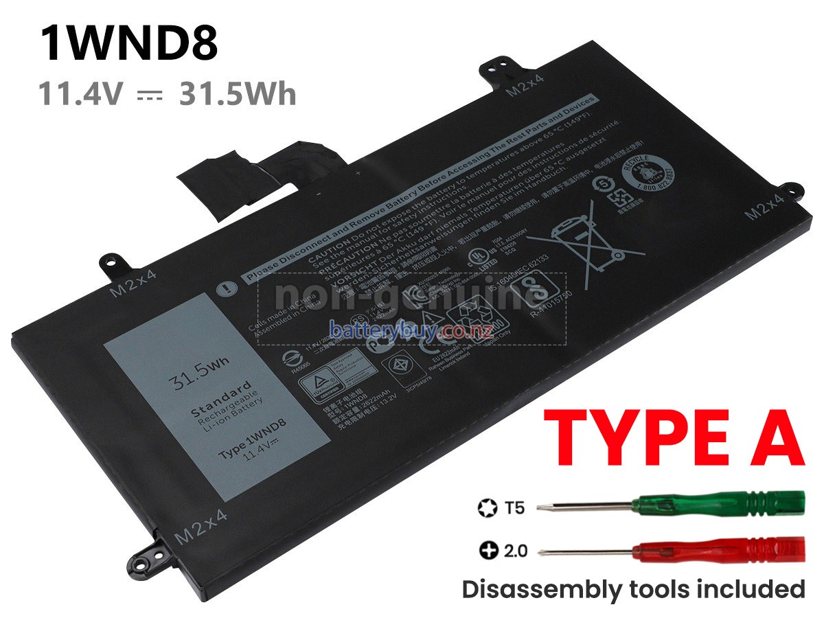 replacement Dell T17G battery