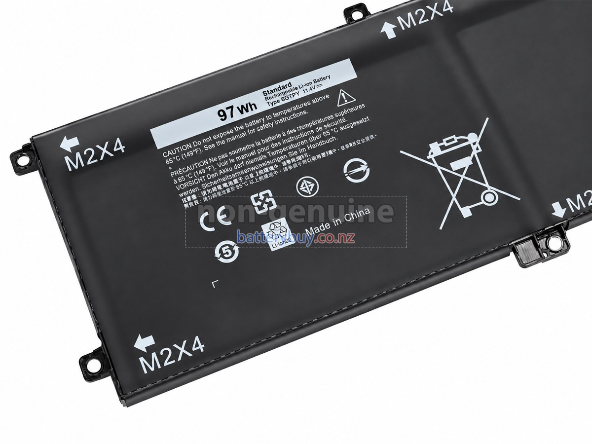 replacement Dell P56F001 battery