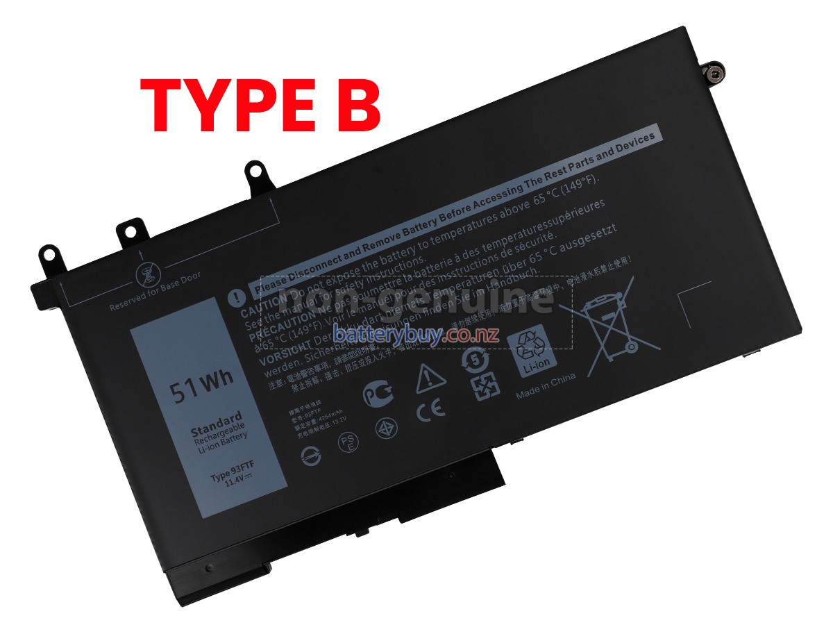 replacement Dell P60F001 battery