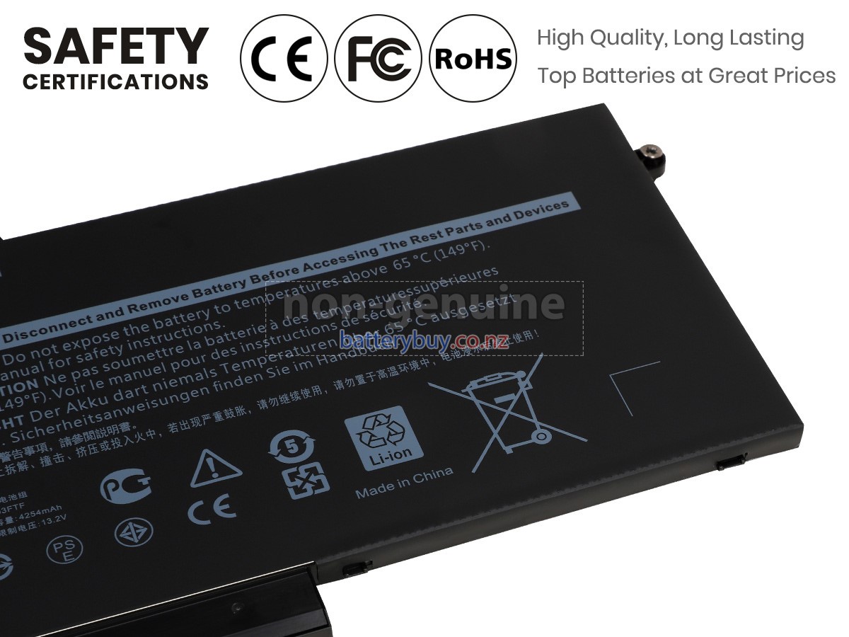 replacement Dell P60F001 battery