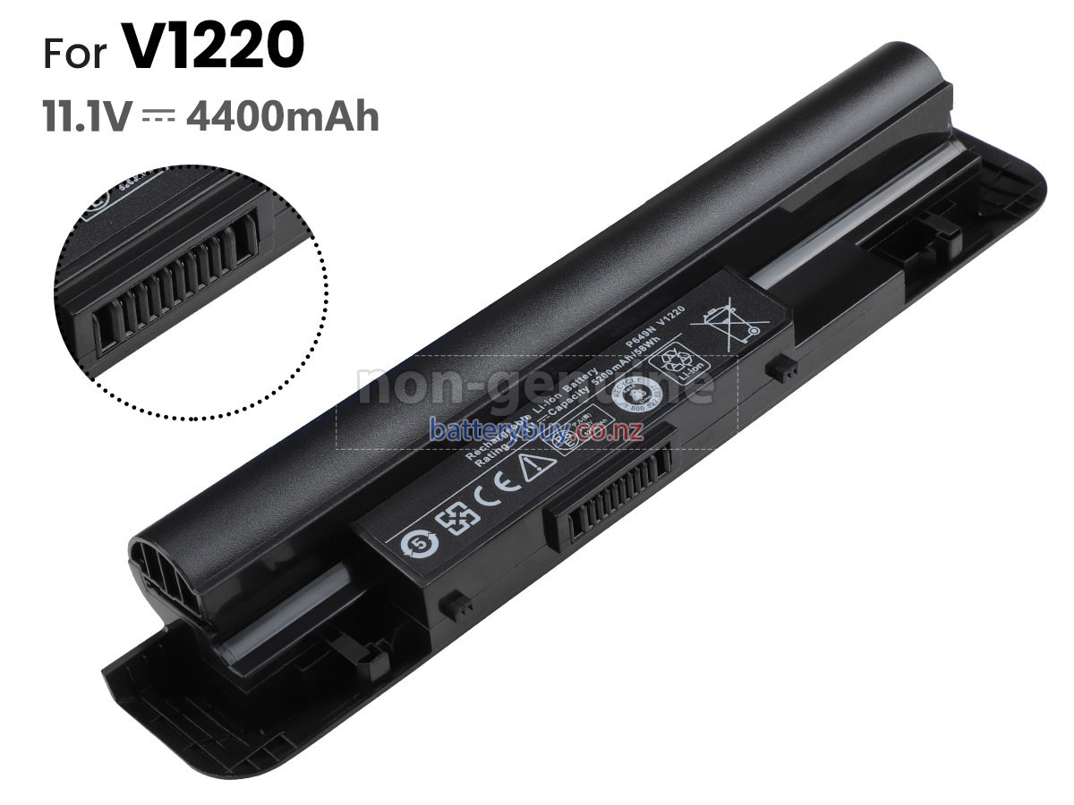 replacement Dell Vostro 1220 battery