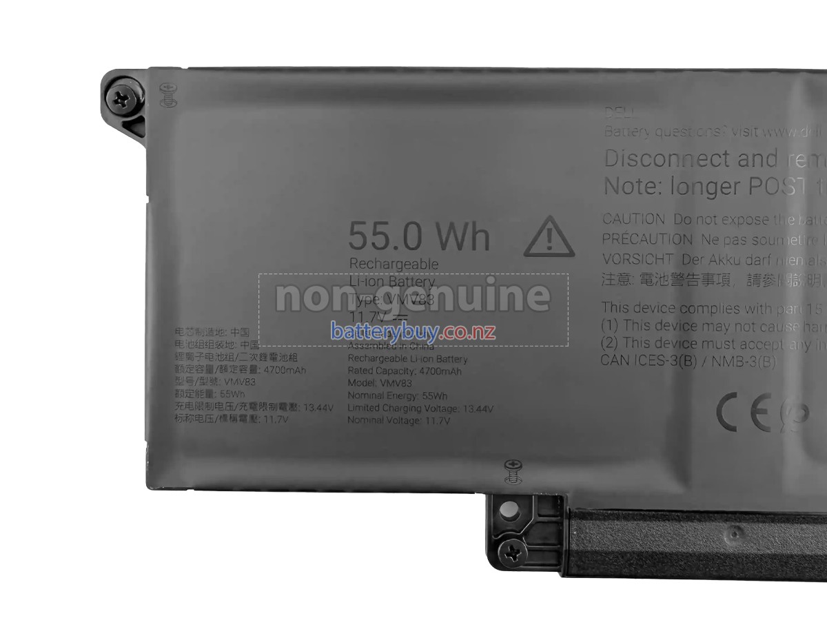 replacement Dell 019K7 battery