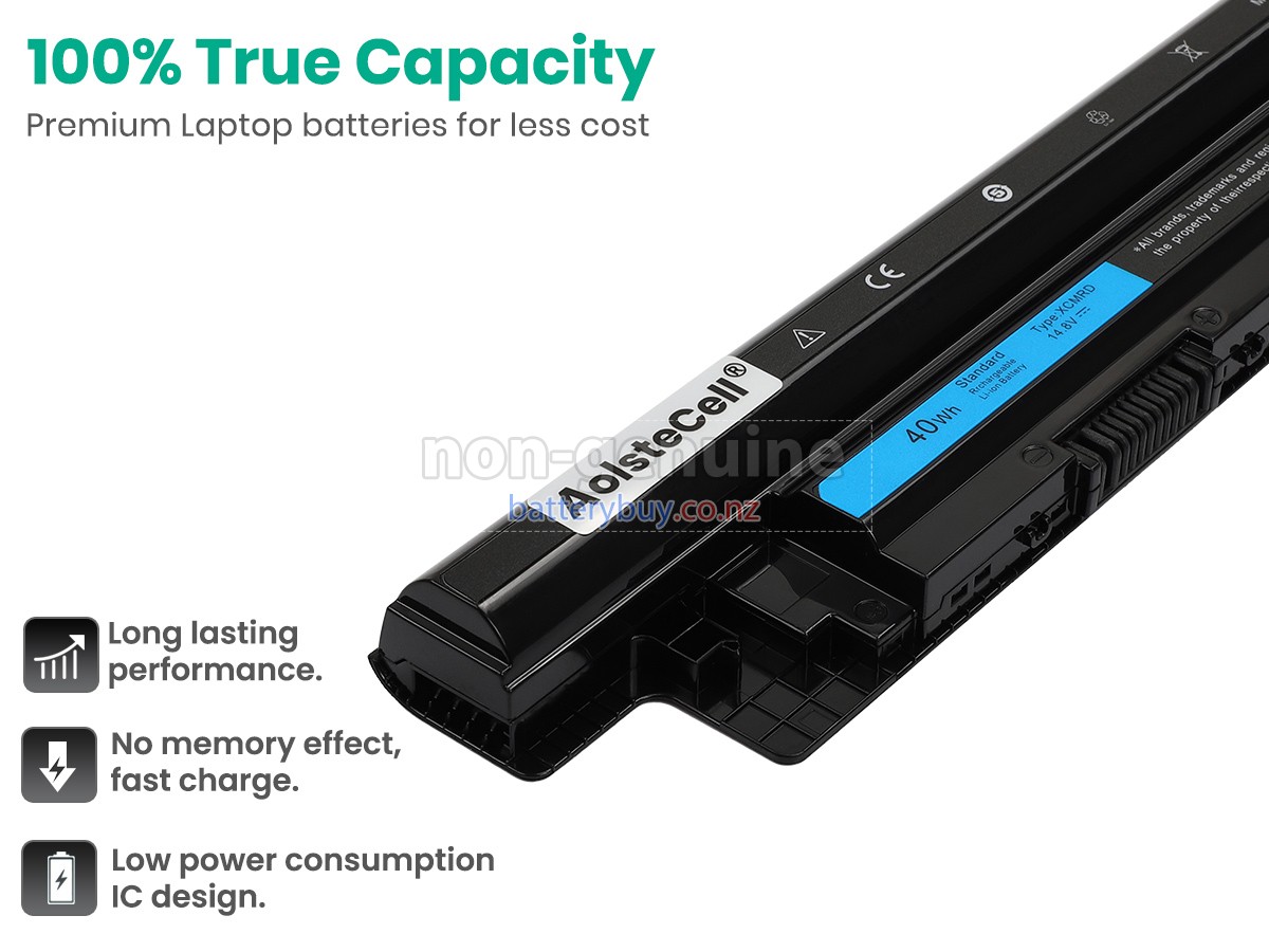 MR90Y 5200mAh Laptop Battery For Dell Inspiron 3521 3537 3541 Latitude 3440 3540 - 6 Cell 11.1V