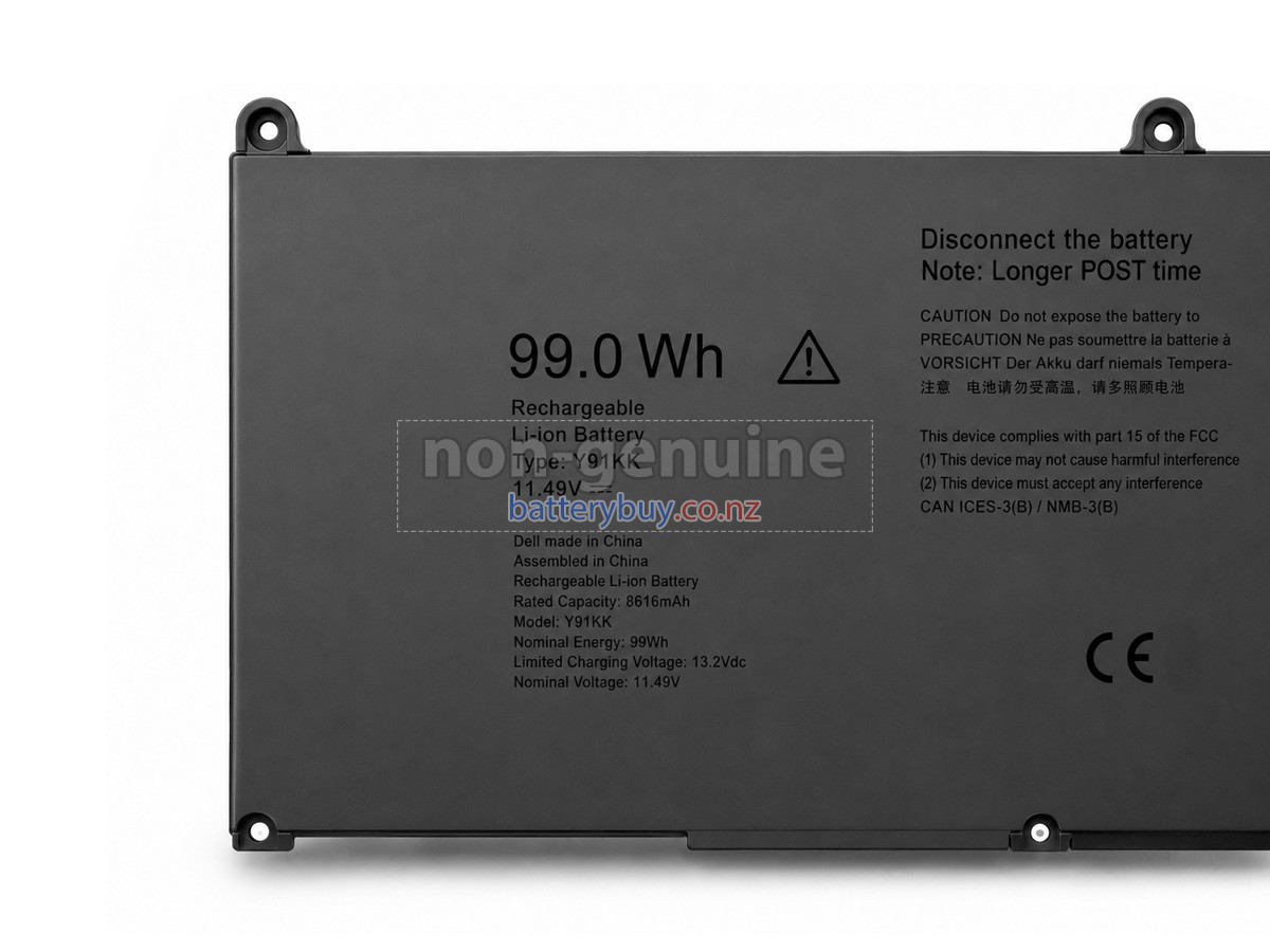 replacement Dell 00D1HD battery