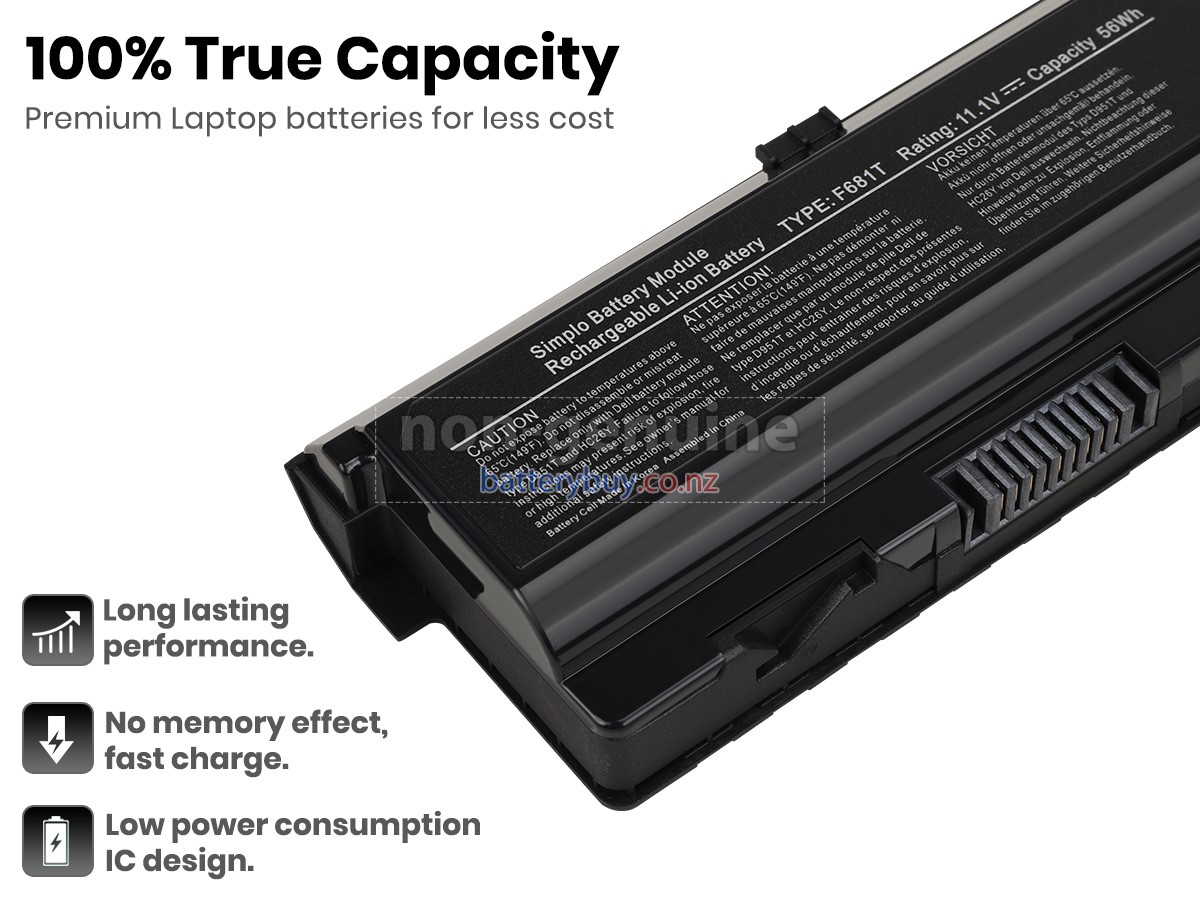 replacement Dell NGPHW battery