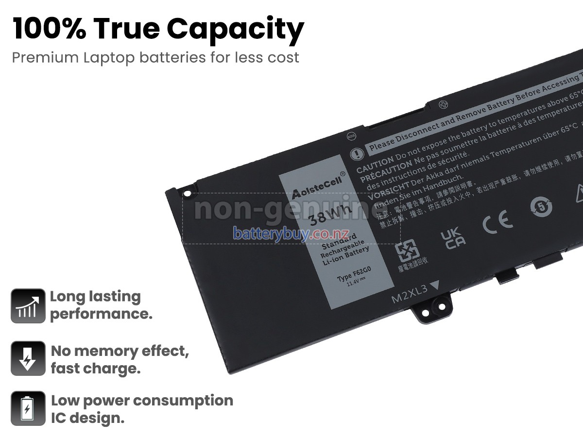 replacement Dell Inspiron 13 7386 2-IN-1 battery