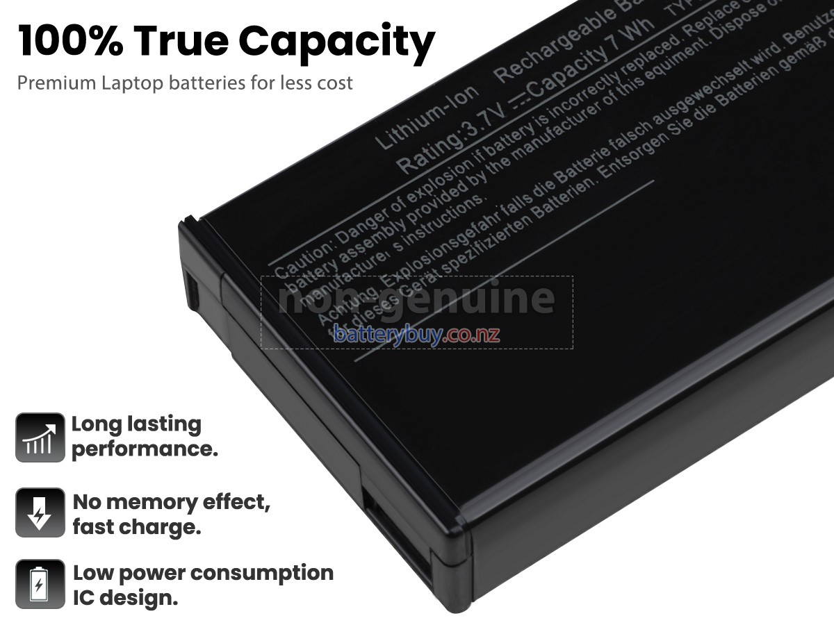 replacement Dell H762F battery