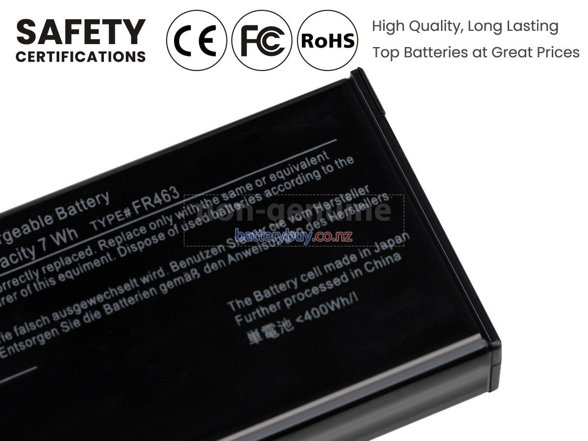 replacement Dell H762F battery