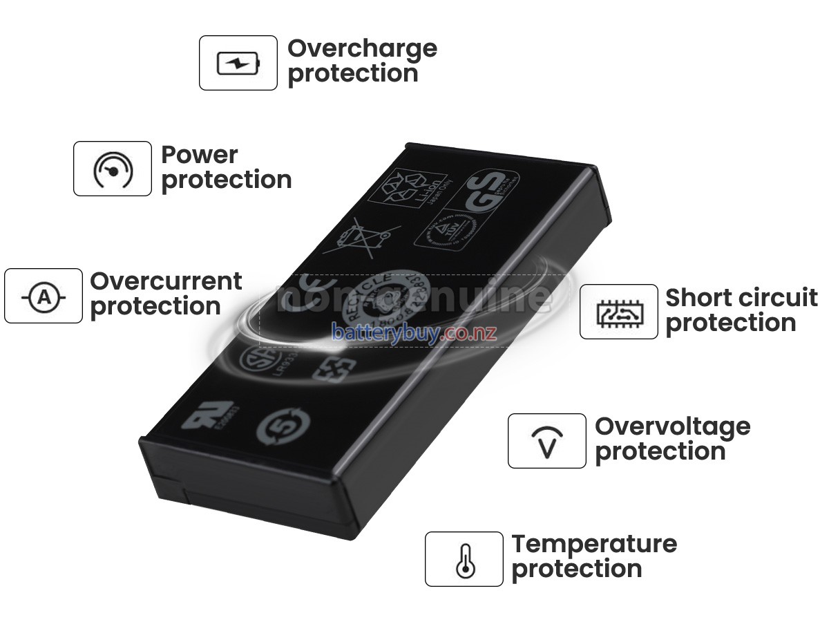 replacement Dell H762F battery