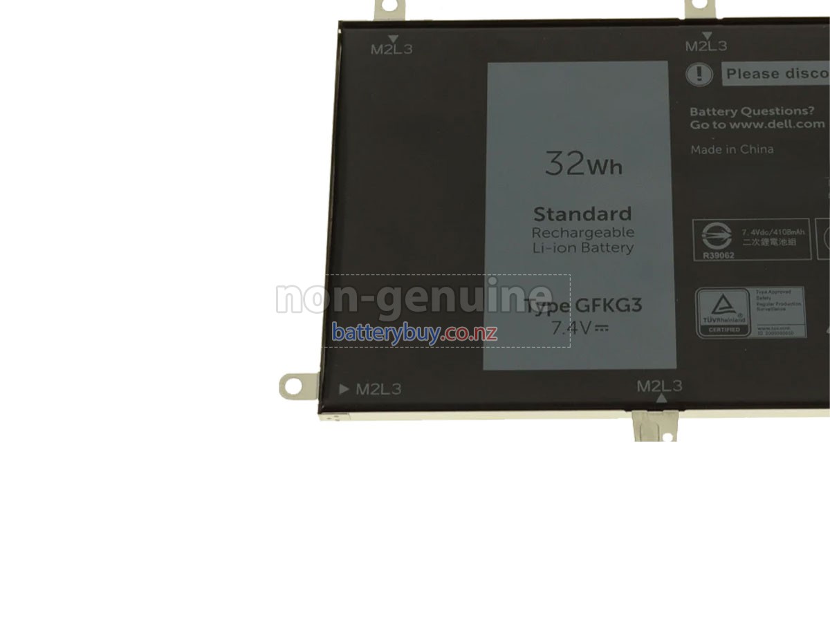 replacement Dell T16G001 battery