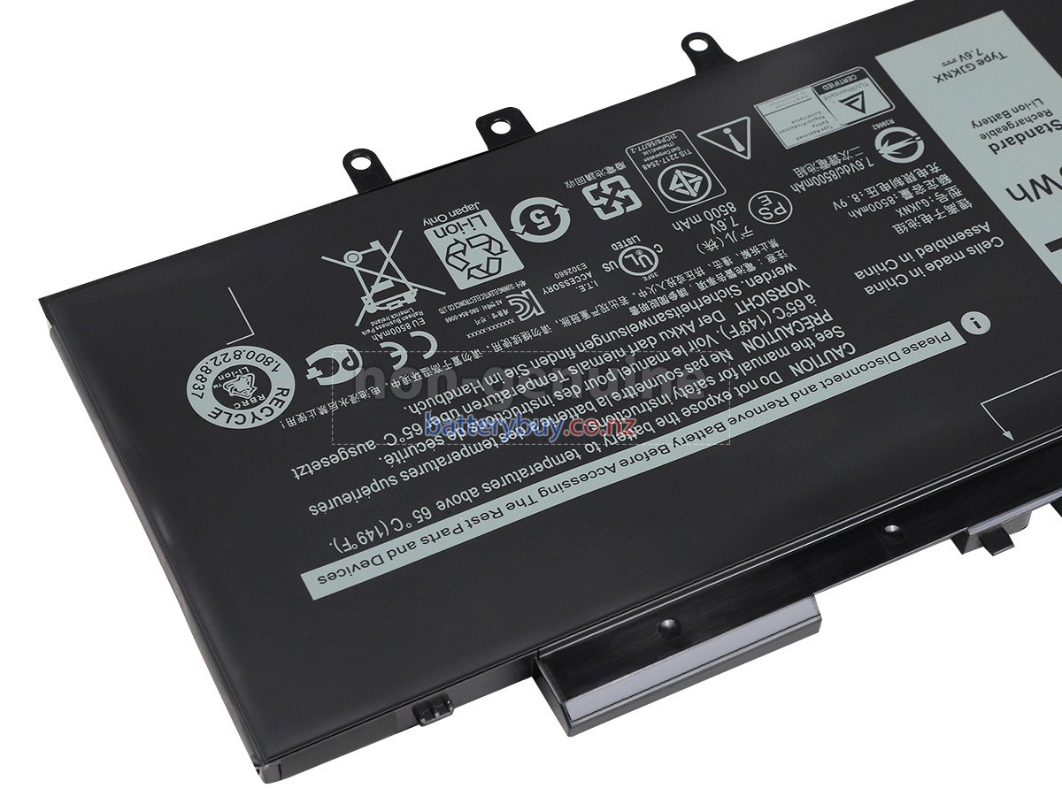 replacement Dell P60F001 battery