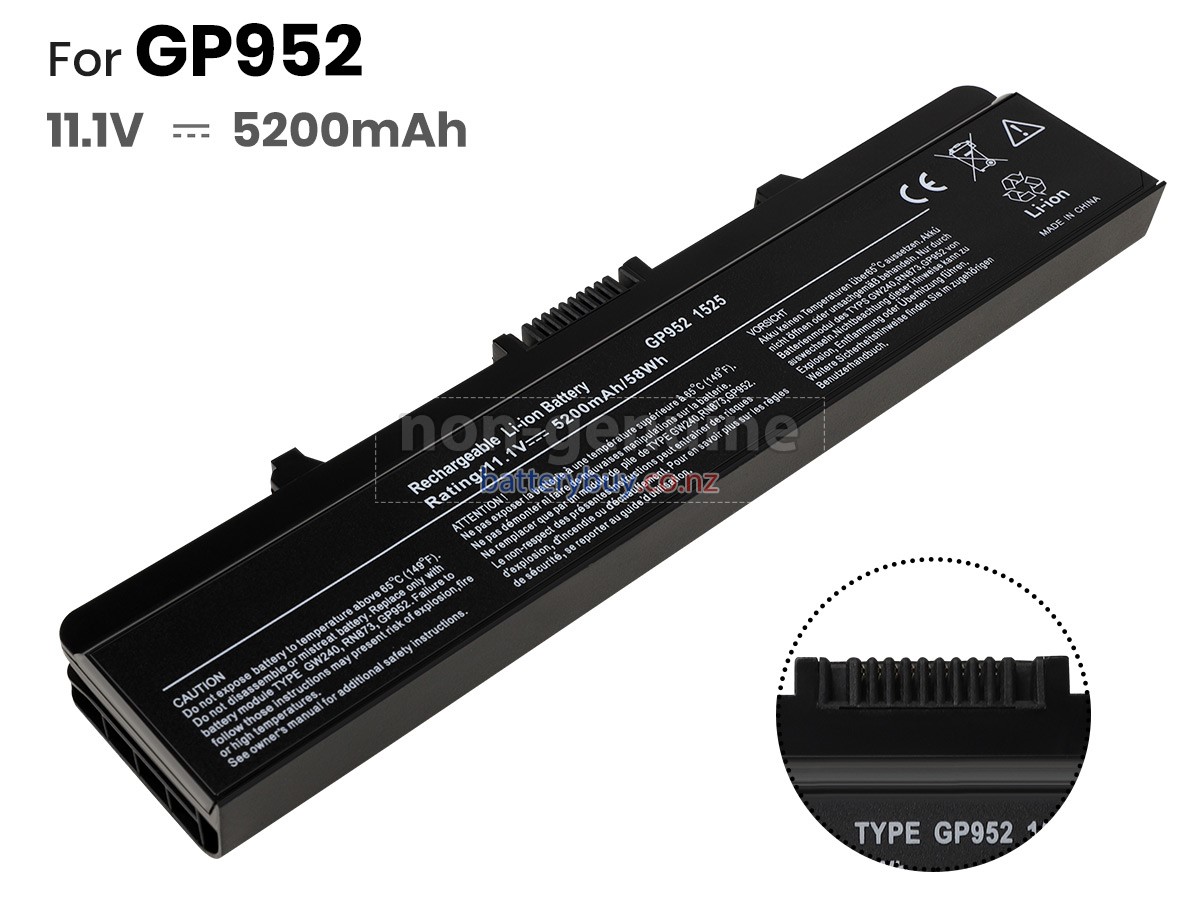 replacement Dell G555N battery
