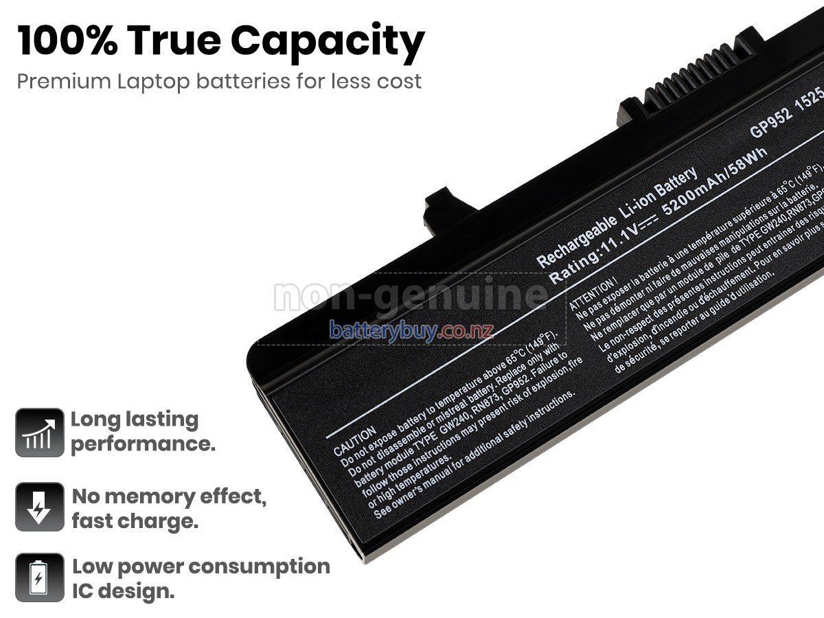 replacement Dell G555N battery