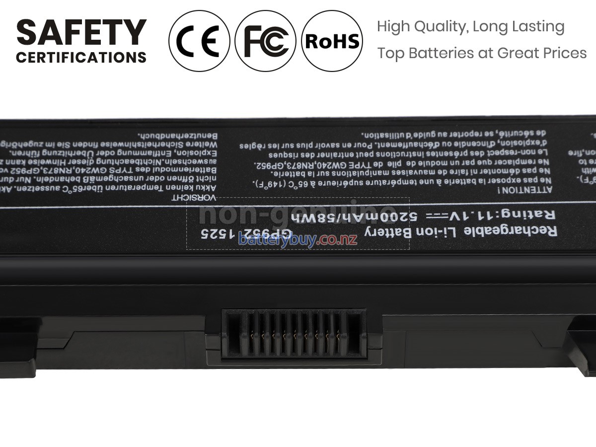 replacement Dell G555N battery