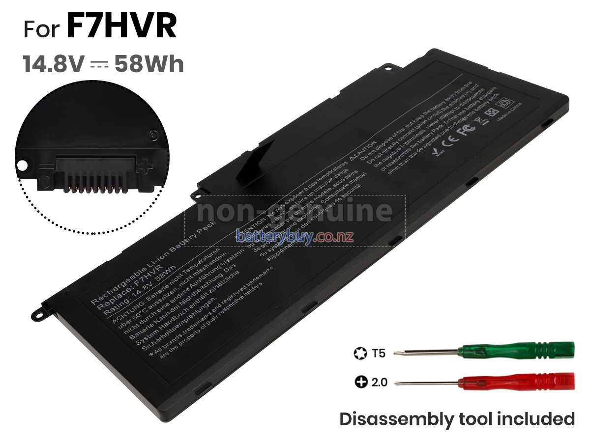 replacement Dell P24E002 battery
