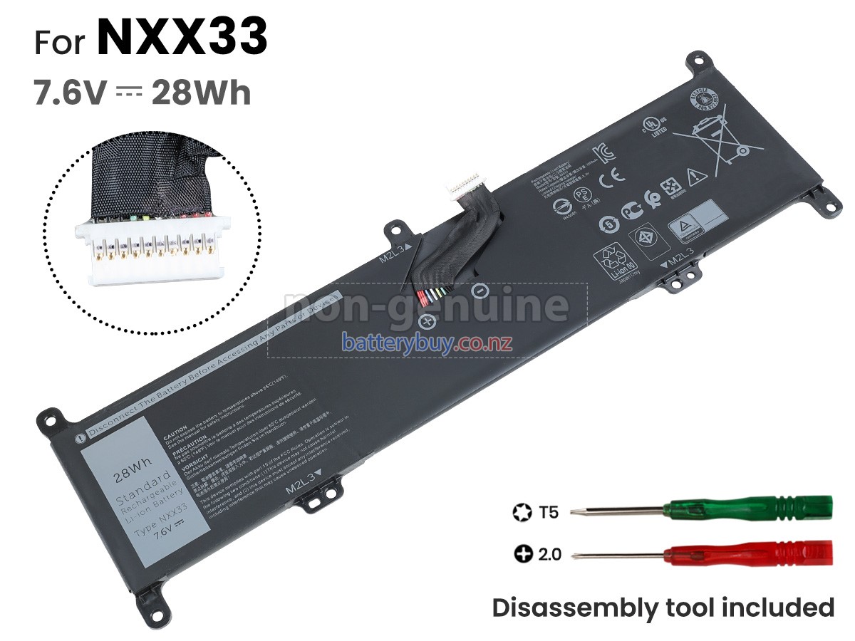 replacement Dell MJMVV battery