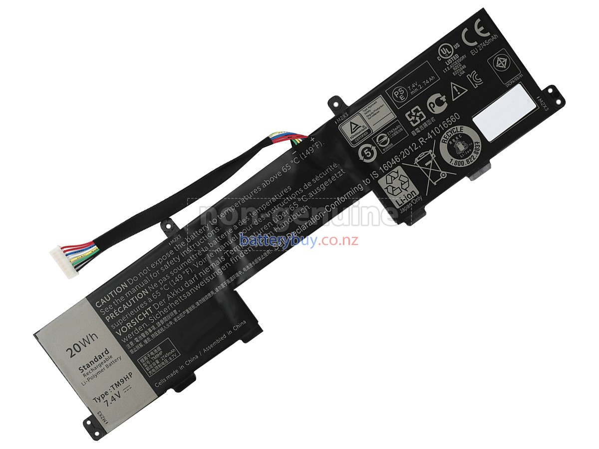 replacement Dell 0FRVYX battery