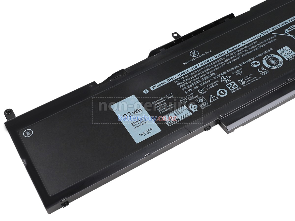 replacement Dell P60F001 battery