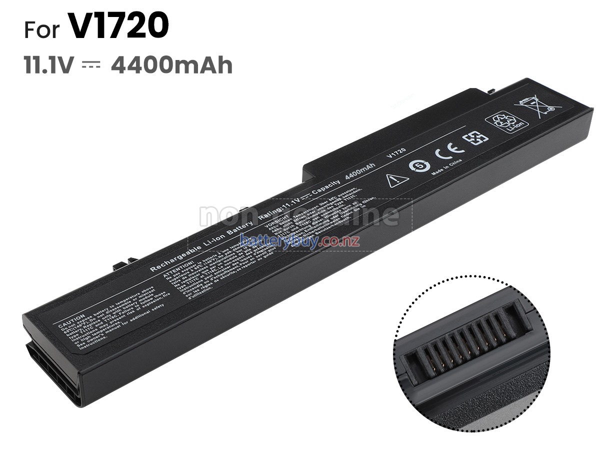 replacement Dell Vostro 1720 battery