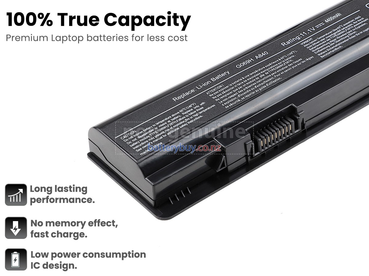 replacement Dell Vostro A860N battery