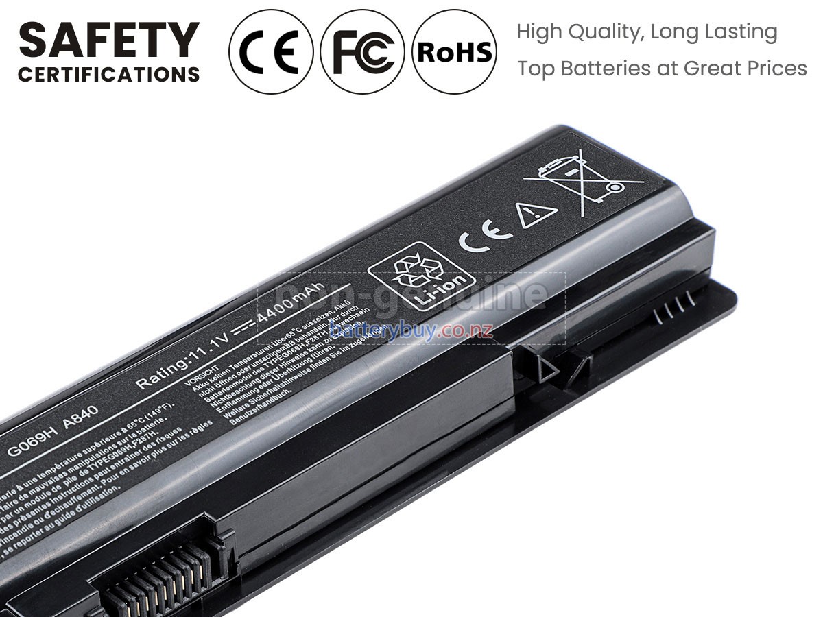 replacement Dell Vostro A860N battery