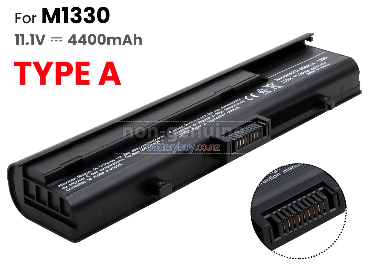 replacement Dell NT349 battery