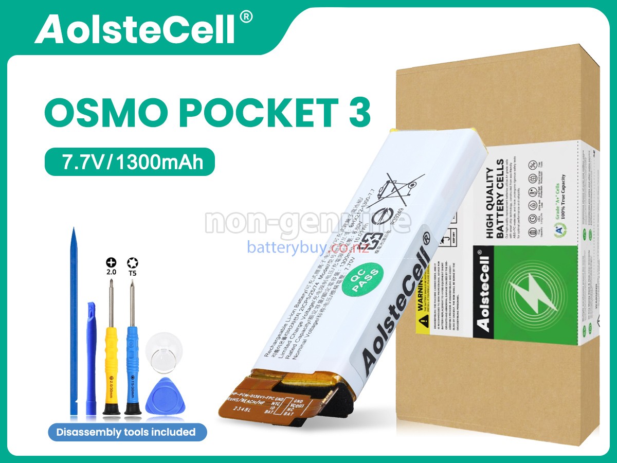replacement DJI OSMO POCKET 3 battery