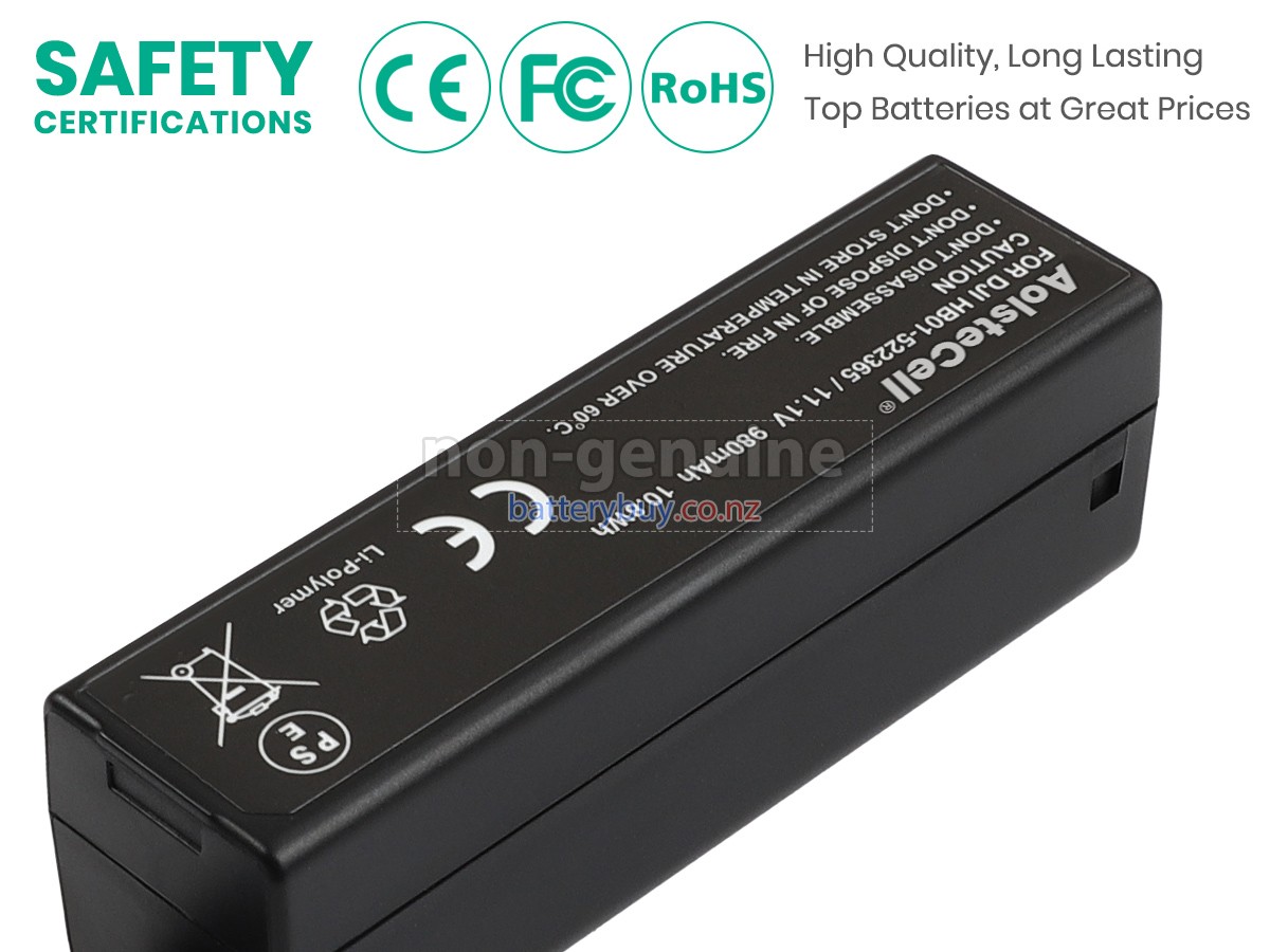replacement DJI OSMO HANDHELD 4K CAMERA battery