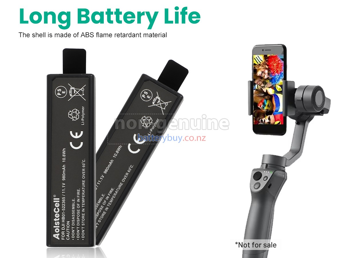 replacement DJI OSMO HANDHELD 4K CAMERA battery