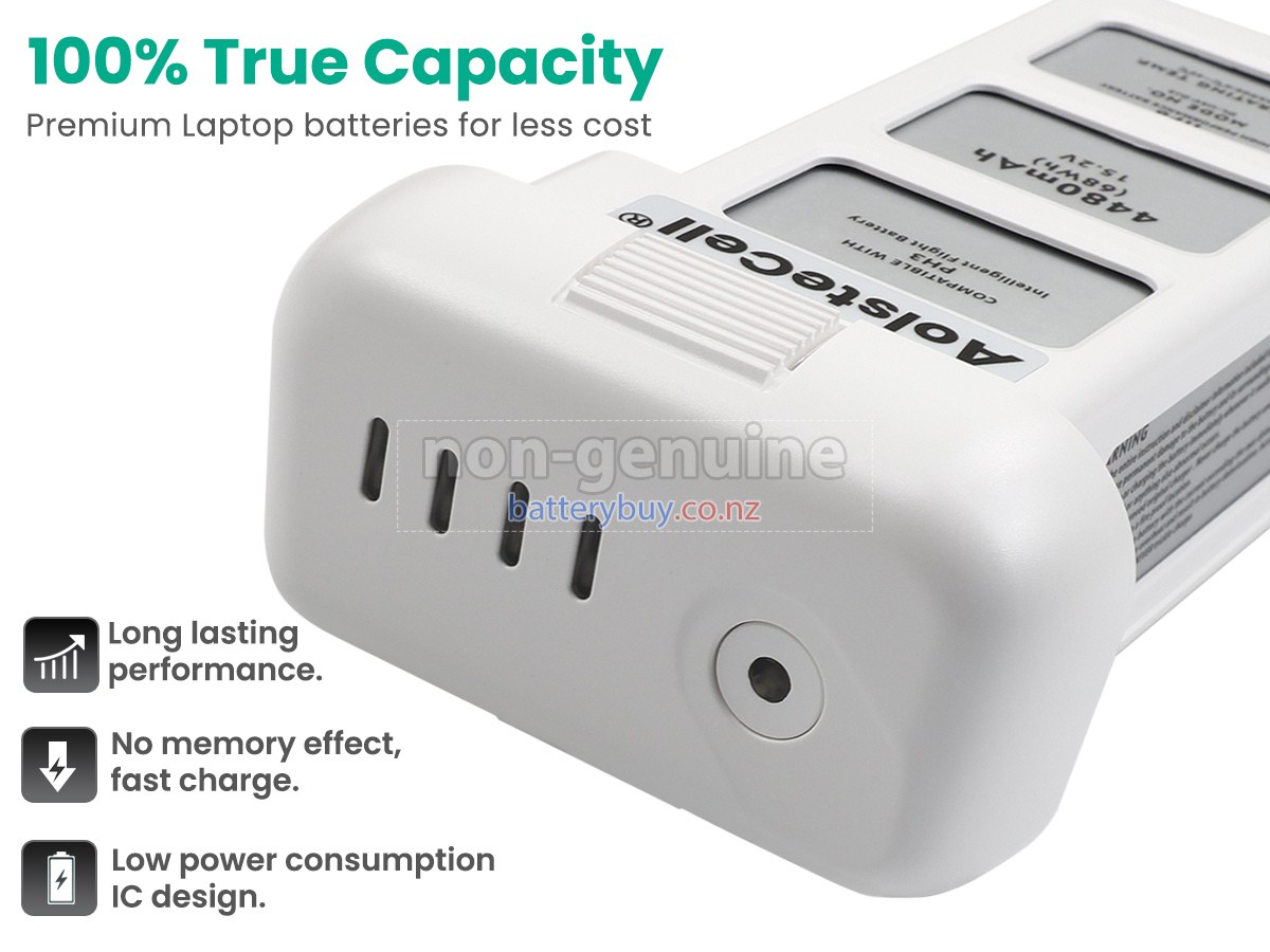 replacement DJI PHANTOM 3 STANDARD battery