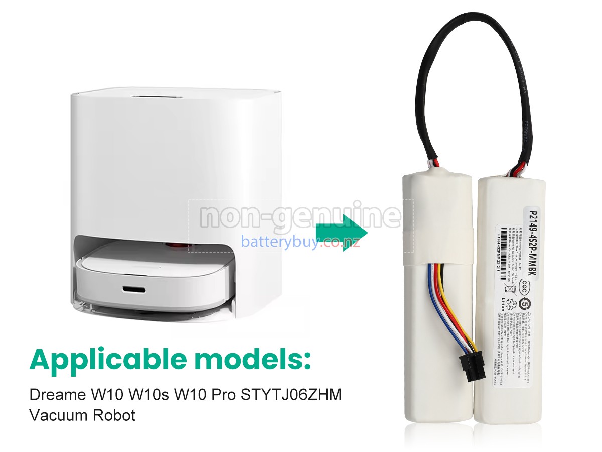 replacement Dreame W10S battery