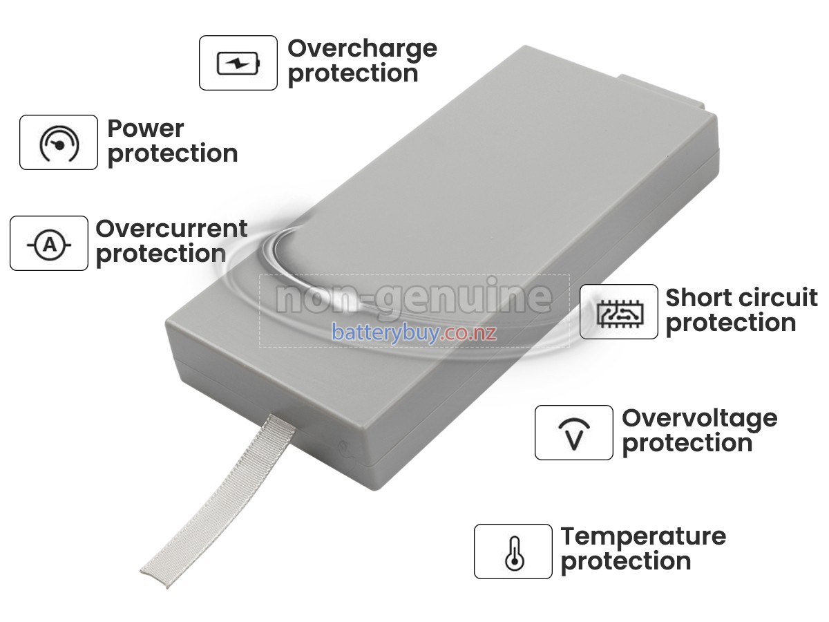 replacement EDAN DRAGER VISTA 129 battery