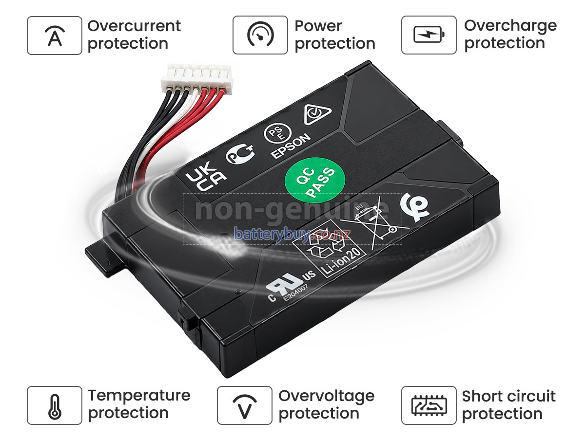 replacement EPSON WORKFORCE ES-60W battery
