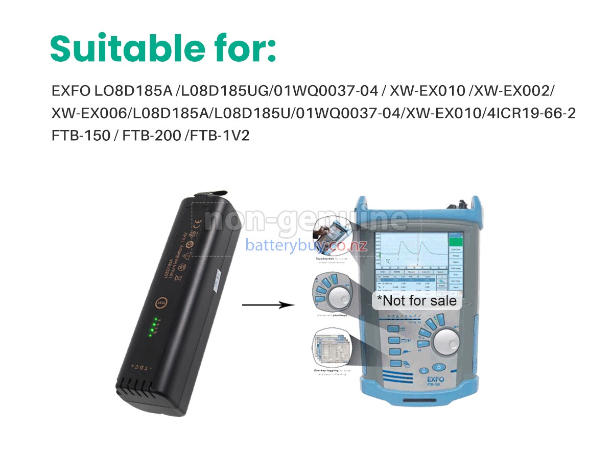replacement Exfo FTB-150 battery