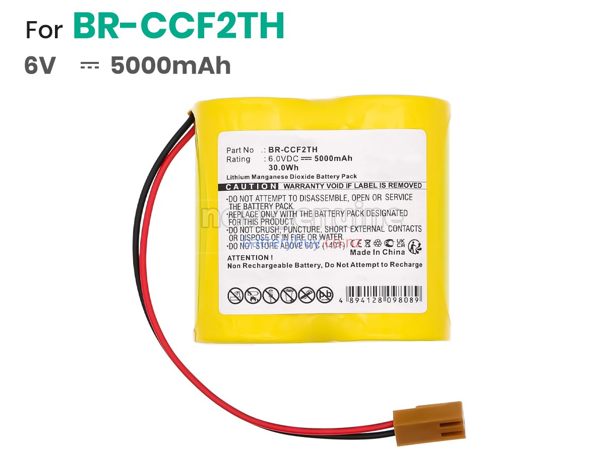 replacement Fanuc MORI SEIKI TL40B3000 battery