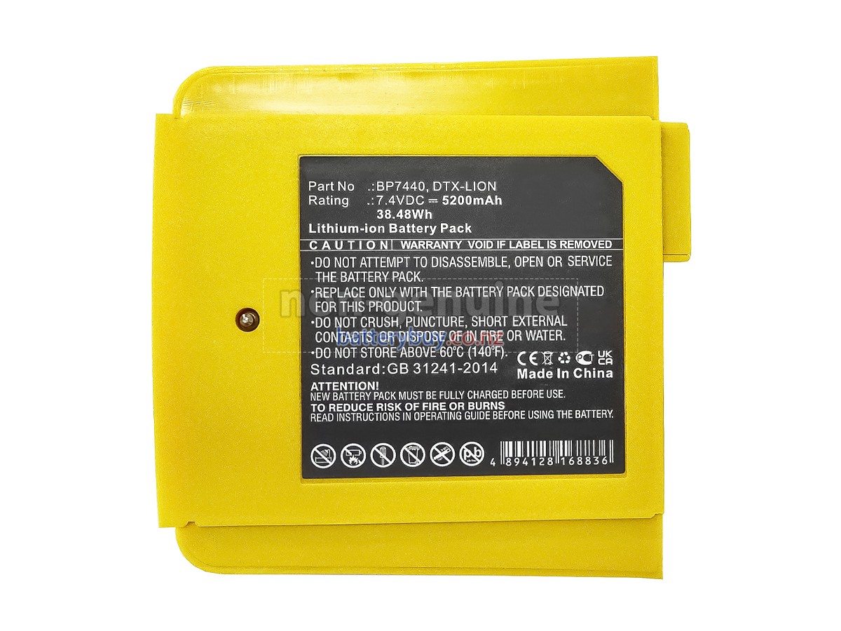 replacement FLUKE DTX-1200-M battery