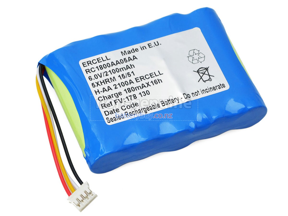 replacement Fresenius RC1800AA05AA battery