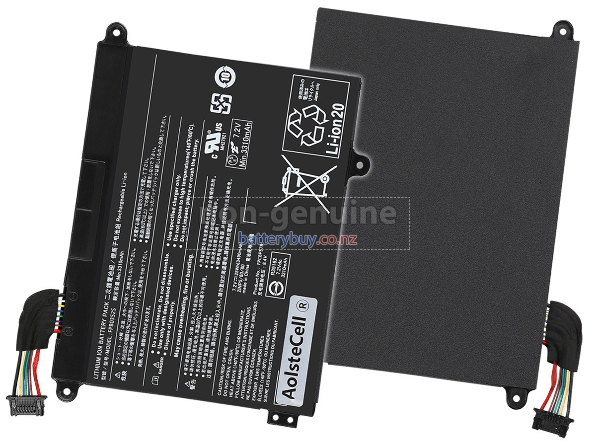 replacement Fujitsu FPCBP578 battery