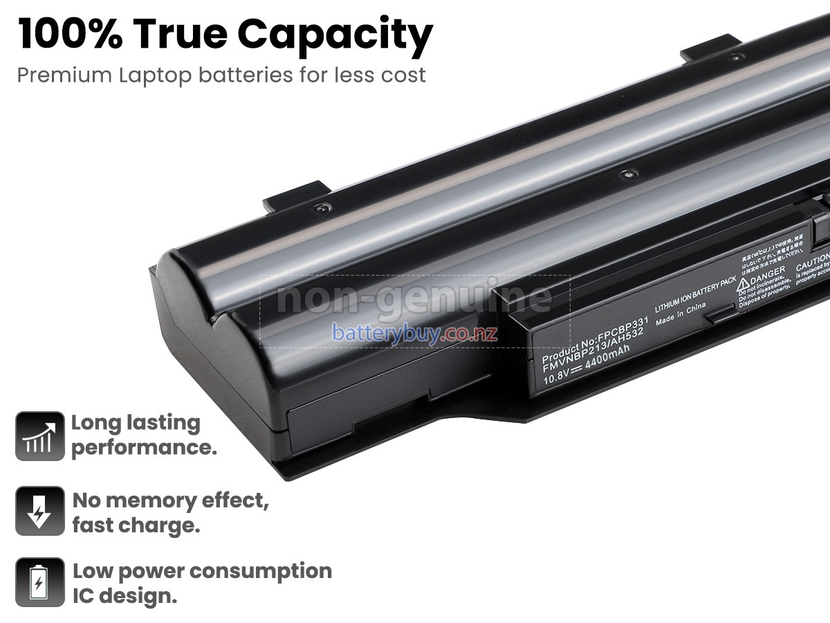 replacement Fujitsu LifeBook AH532 battery
