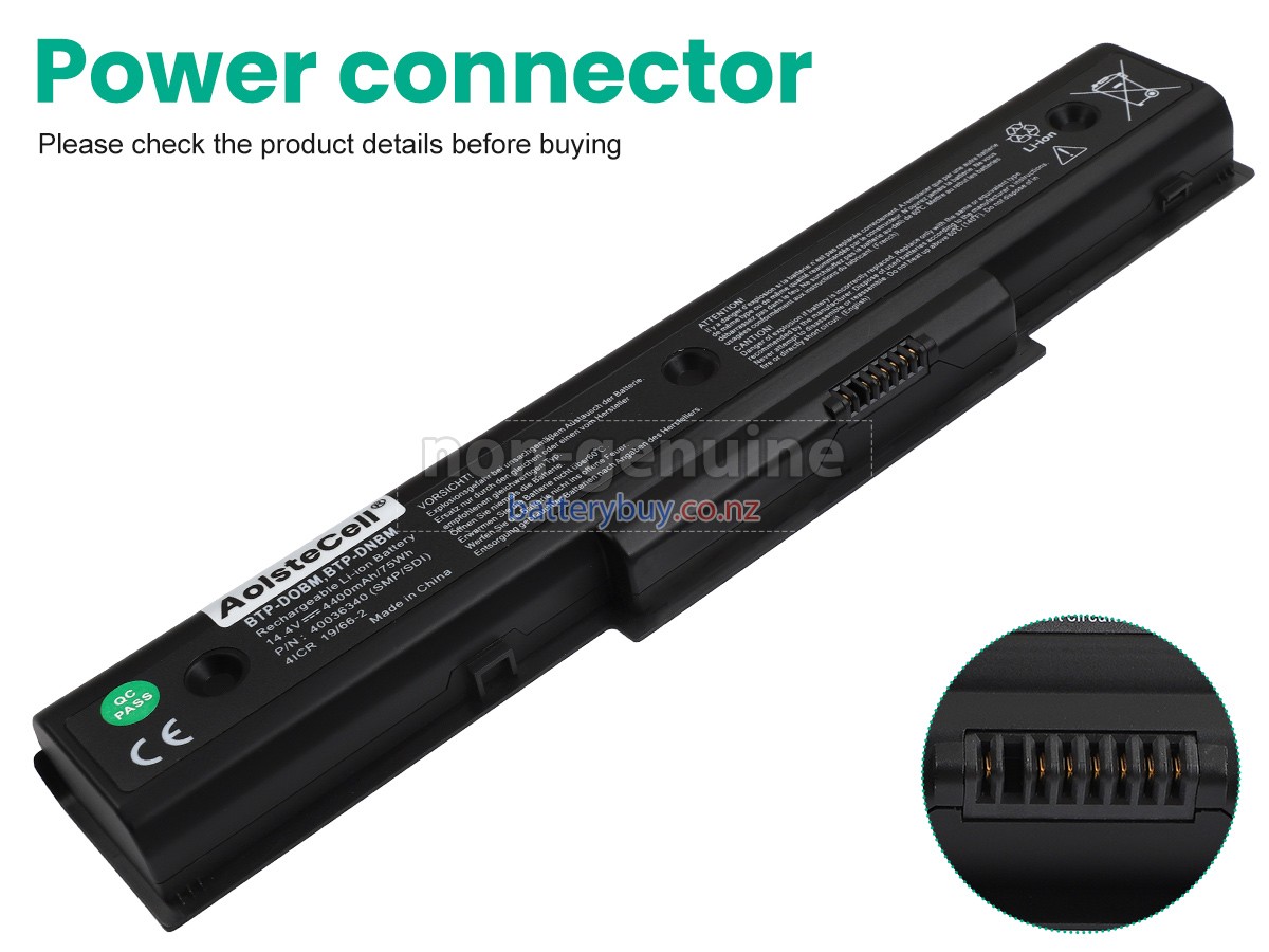 replacement Fujitsu 40036340 battery