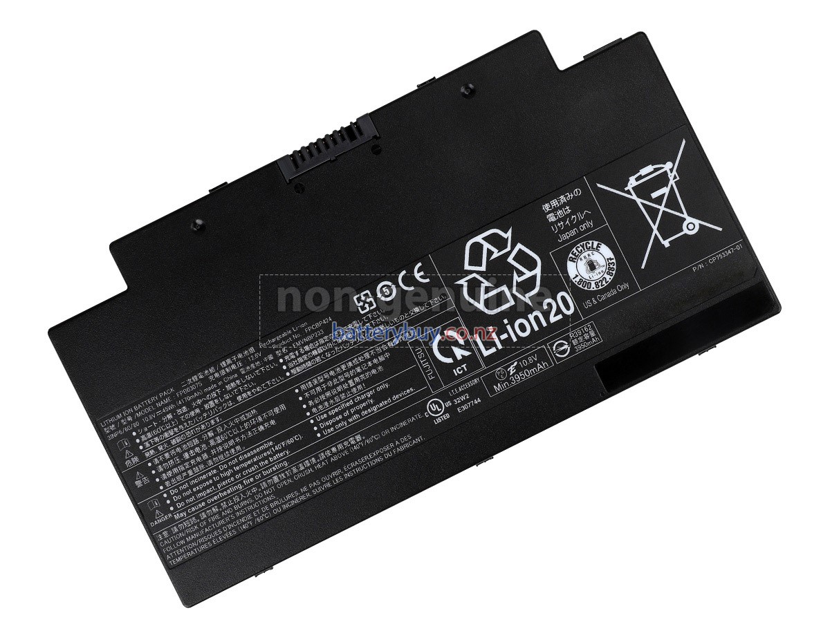 replacement Fujitsu FPCBP424 battery