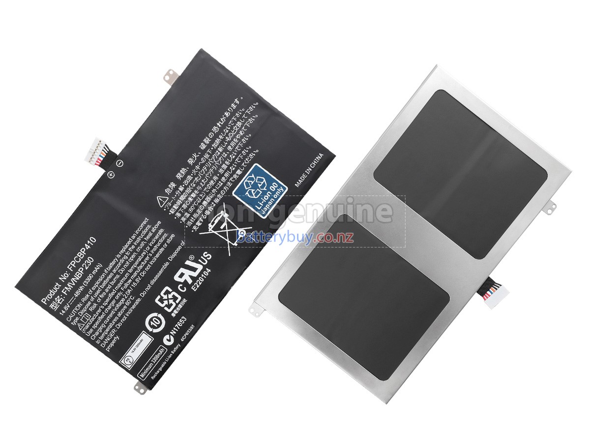 replacement Fujitsu FMVNBP230 battery