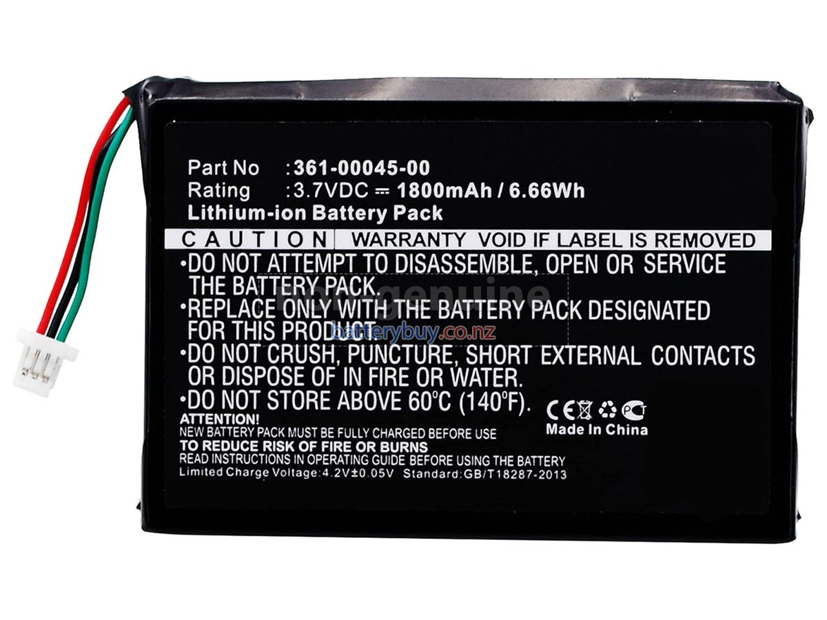 replacement Garmin NUVI 1480PLUS battery