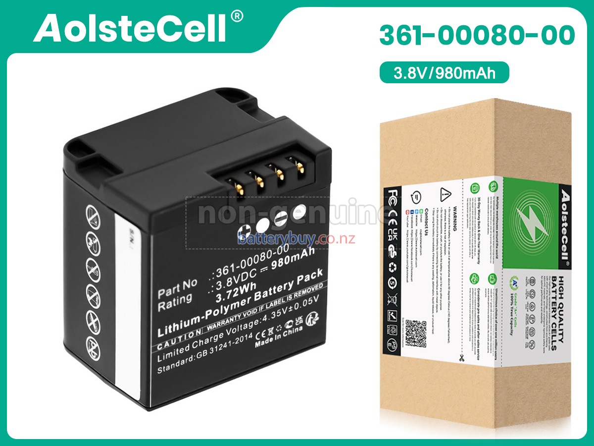 replacement Garmin VIRB X COMPACT battery